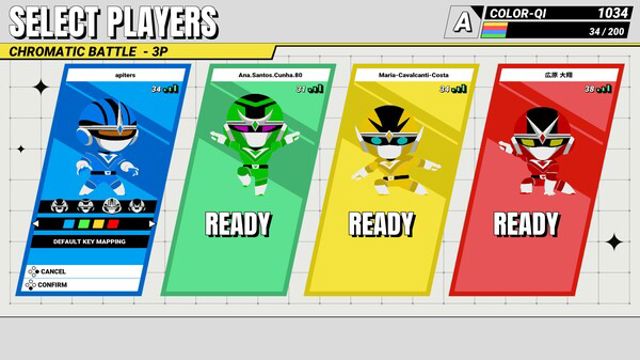 Hình ảnh trong game QUADRICOLOR Ultra Sentai Color Ranger-TENOKE