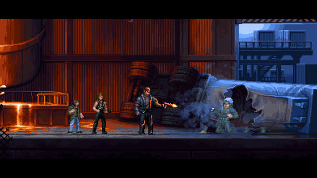 Hình ảnh trong game Terminator 2D NO FATE-RUNE