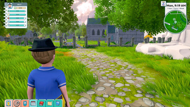 Hình ảnh trong game Campus Life-P2P