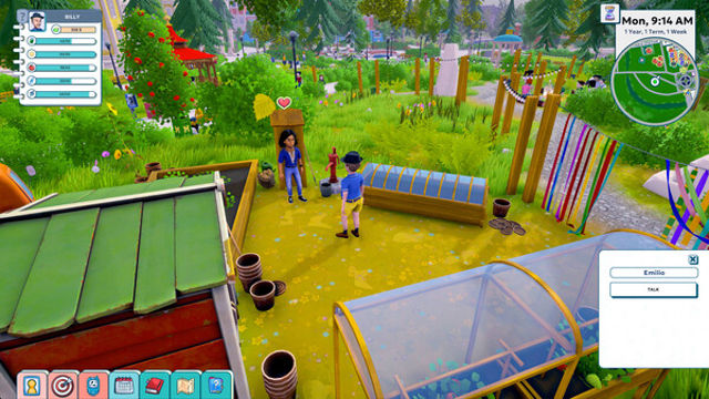 Hình ảnh trong game Campus Life-P2P