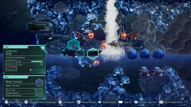 Hình ảnh trong game R-Type Tactics I and II Cosmos-RUNE