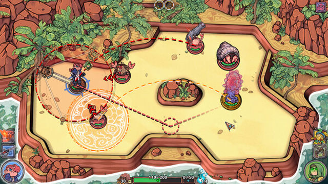 Hình ảnh trong game Flick Shot Rogues-GoldBerg