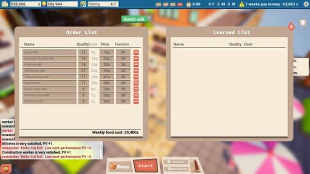 Hình ảnh trong game City Noodle Shop Simulator-TENOKE