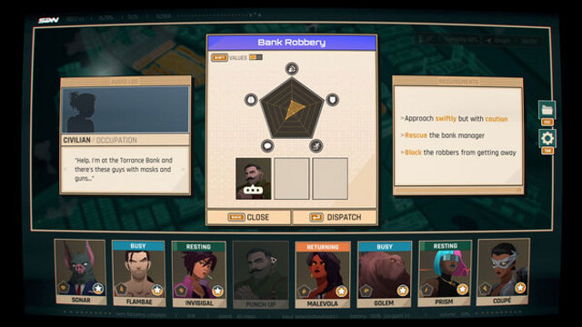 Hình ảnh trong game Dispatch-RUNE