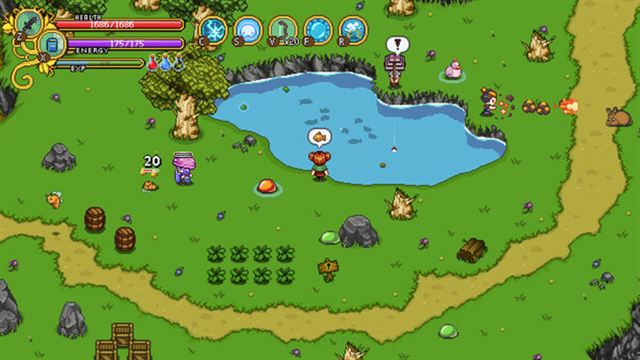 Hình ảnh trong game Secrets of Grindea v1.10k-P2P