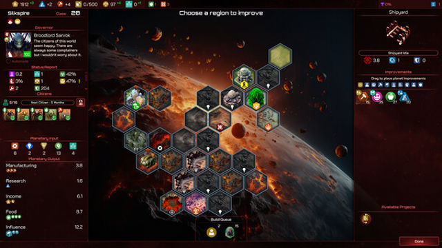 Hình ảnh trong game Galactic Civilizations 4 Tales of the Terran Alliance-RUNE