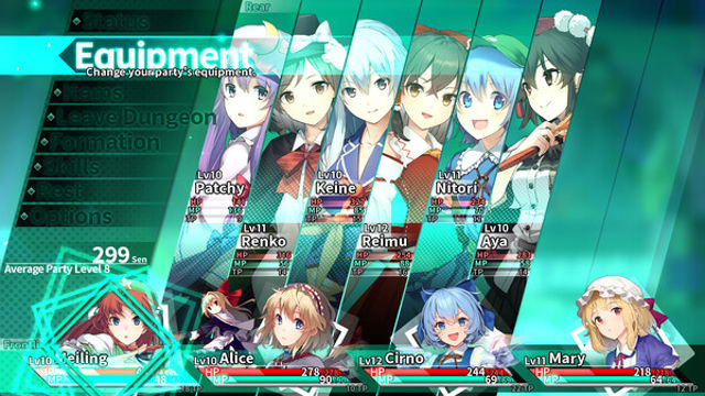 Hình ảnh trong game Labyrinth of Touhou Tri The Dreaming Girls & The MO-TENOKE