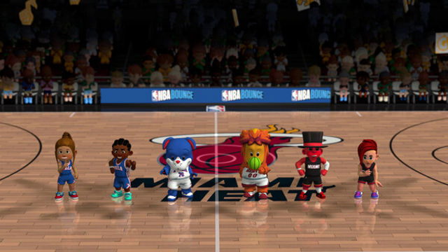 Hình ảnh trong game NBA BOUNCE-GoldBerg