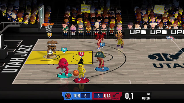 Hình ảnh trong game NBA BOUNCE-GoldBerg