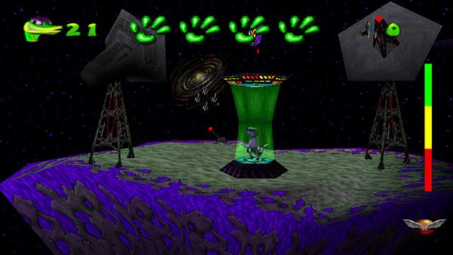Hình ảnh trong game GEX Trilogy-Chronos