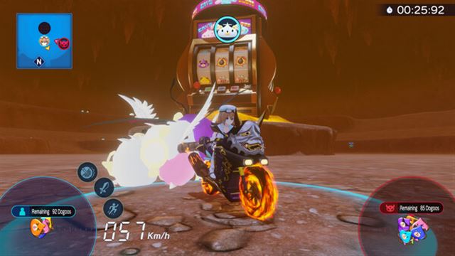 Hình ảnh trong game Neptunia Riders VS Dogoos-TENOKE
