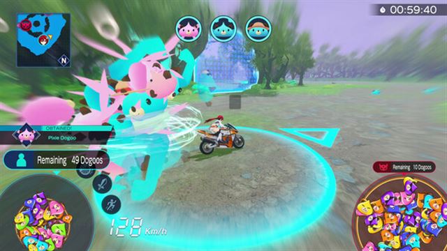 Hình ảnh trong game Neptunia Riders VS Dogoos-TENOKE