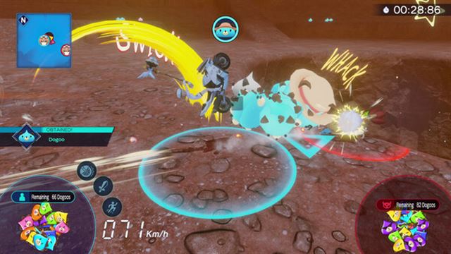 Hình ảnh trong game Neptunia Riders VS Dogoos-TENOKE