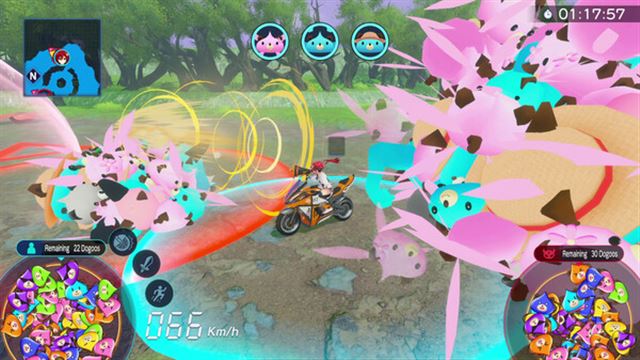 Hình ảnh trong game Neptunia Riders VS Dogoos-TENOKE