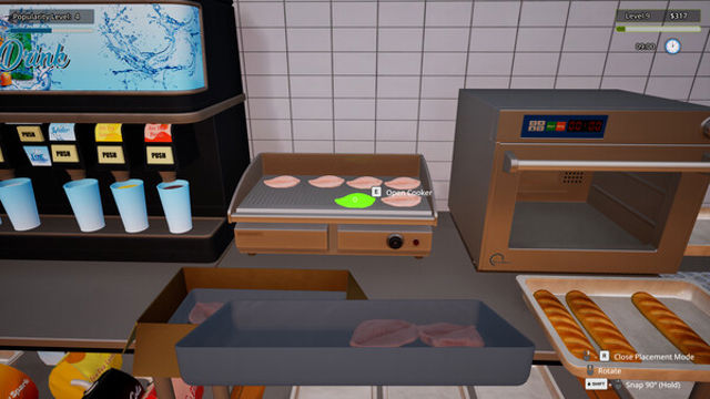Hình ảnh trong game Sandwich Simulator-TENOKE