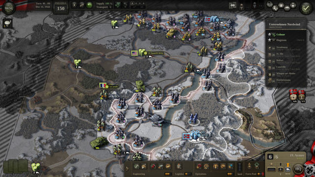 Hình ảnh trong game Unity of Command II Ardennes 44-RUNE