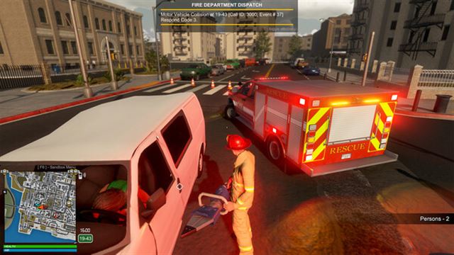 Hình ảnh trong game Flashing Lights BUCK Police Fire Rescue Pack-TENOKE