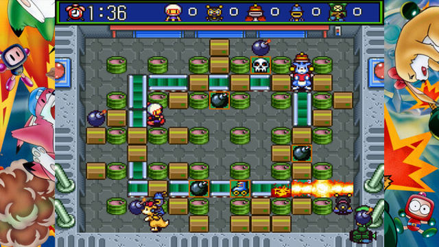 Hình ảnh trong game SUPER BOMBERMAN COLLECTION-Chronos
