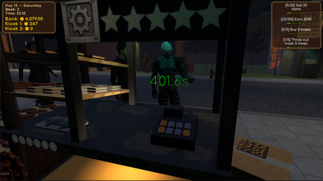 Hình ảnh trong game Choco Kiosk Simulator-TENOKE