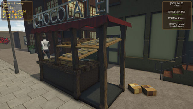 Hình ảnh trong game Choco Kiosk Simulator-TENOKE