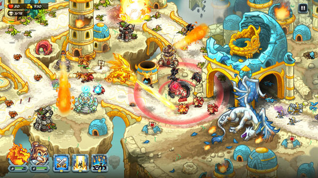 Hình ảnh trong game Kingdom Rush 5 Alliance TD Dragon Wars-TENOKE