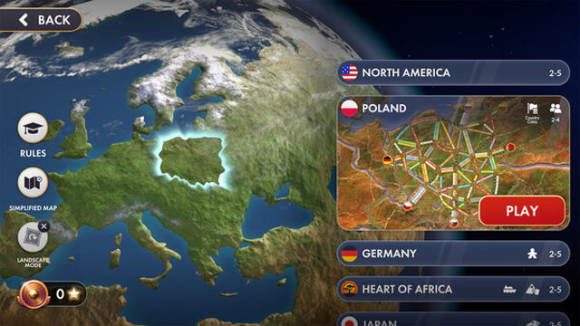 Hình ảnh trong game Ticket to Ride Poland Expansion-TENOKE