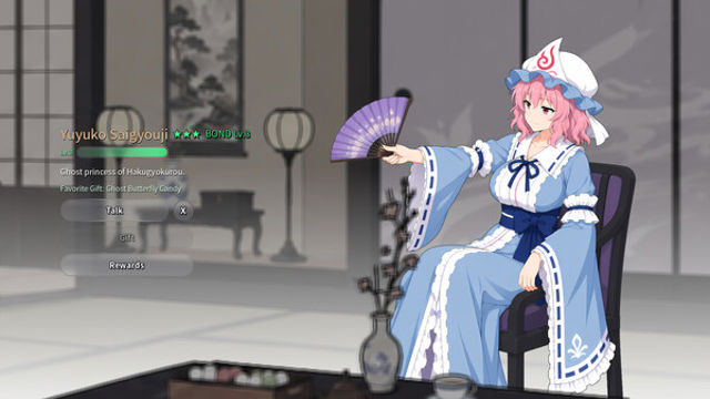 Hình ảnh trong game Touhou Bansho Cards-TENOKE