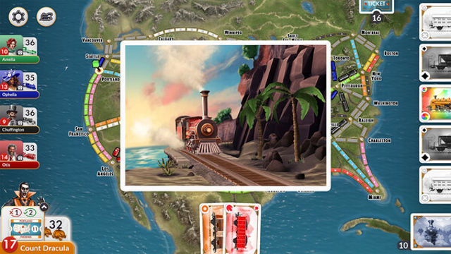 Hình ảnh trong game Ticket to Ride Spooktacular Bundle-TENOKE